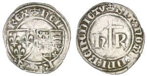 Henry VI de Lancastre - Petit blanc aux écus (Paris)