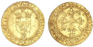 François 1er - Ecu d'or au soleil 5ème type (Toulouse)