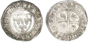 Charles VI - Blanc guénar (Tours)