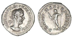 Macrin - Denier (217, Rome)