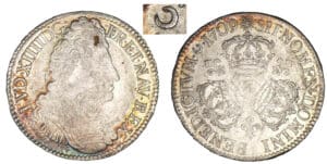 Louis XIV - Ecu aux trois couronnes 1709 K (Bordeaux)