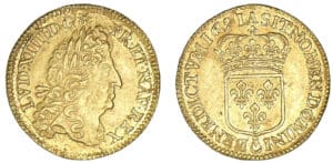 Louis XIV - Louis d'or à l'écu 1691 A (Paris)