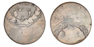 5 centimes Dupré grand module An 5 A (Paris) Frappe casquette et incuse