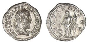 Macrin - Denier (218, Rome)