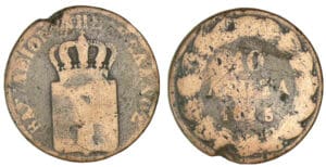 Grèce - Othon - 10 lepta 1845 