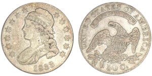 Etats-Unis - 50 cents Liberty cap 1833