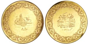 Turquie - 250 kurus 1327/5 (1913) (Constantinople-Qustantiniyah)