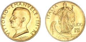 Italie - Victor Emanuele III - 100 lires 1931 X (Rome)