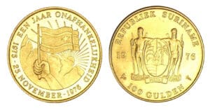 Suriname - 10 gulden 1976