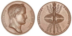 Napoléon 1er - Médaille de la bataille d'Austerlitz 1805