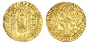 Charles V - Franc à pied - Variété