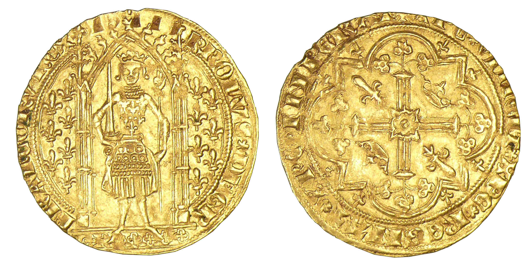 Charles V - Franc à pied - Variété Charles V - Franc à pied - Variété