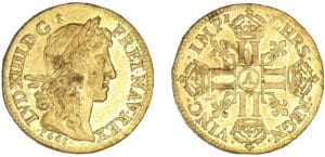Louis XIV - Louis d'or au buste juvénile et tête laurée 1661 A (Paris)