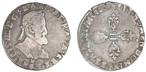 Henri IV - Demi-franc 1603 M (Toulouse)