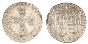 Louis XIII - Quart d'écu du Béarn 1628 (Morlàas)