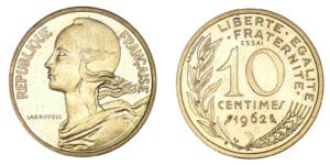 10 centimes Lagriffoul 1962 - Essai
