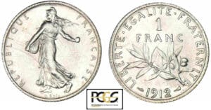 1 franc Semeuse 1912
