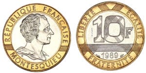 10 francs Montesquieu 1989 - Essai