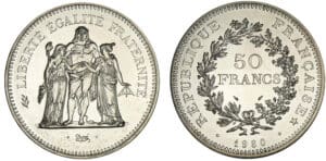 50 francs Hercule 1980