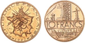 10 francs Mathieu 1982