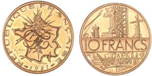 10 francs Mathieu 1981