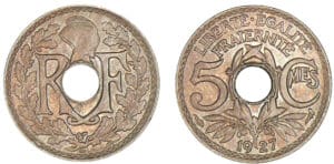 5 centimes Lindauer 1927
