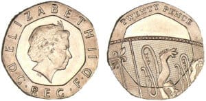 Angleterre - Elisabeth II - 20 pence (2008)