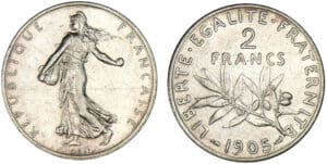 2 francs Semeuse 1905