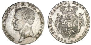 Italie - Royaume de Naples et des deux Siciles - Joseph Napoléon - 120 grana 1808