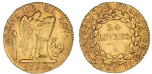 24 livres 1793 A (Paris)