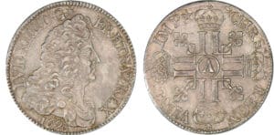 Louis XIV - Ecu aux 8 L - 1er type - 1690 A (Paris)