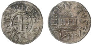 Lothaire 1er - Denier au temple