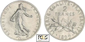 2 francs Semeuse 1899