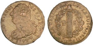 2 sols au faisceau type FRANCOIS 1792 W (Lille)