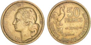 50 francs G. Guiraud 1950 - Pré-série