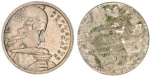 100 francs Cochet - Flan splitté