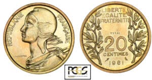 20 centimes - Concours de Lagriffoul 1961 - Essai