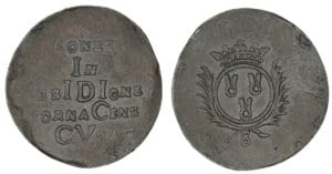 Siège de Tournai - Monnaie obsidionale de huit sols