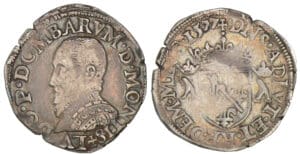 Dombes - Louis II de Montpensier - Teston 1577 (Trévoux)
