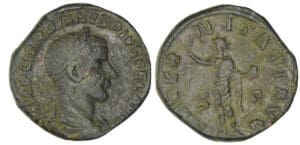 Gordien III - Sesterce (241-3, Rome) - Le Soleil