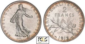 2 francs Semeuse 1913