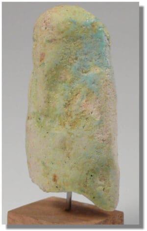 Egyptien - Buste de oushebti bleu - VIIème-IVème siècle av. J.-C.