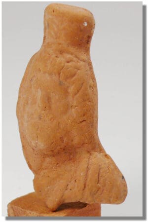 Egyptien - Tête de Sérapis en terre cuite - VIIème-IVème siècle av. J.-C.