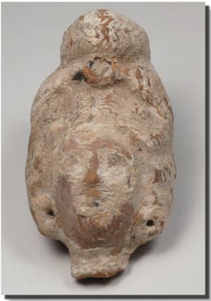 Romain - Visage en terre cuite - Ier-IIIème siècle ap. J.-C.