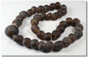 Afrique - Collier en pâte de verre