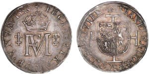 Ecosse - François II et Marie Stuart - Teston - 1558