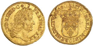 Louis XIV - Demi-louis d'or à l'écu - 1690 A (Paris)