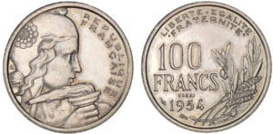 100 francs Cochet 1954 - Essai