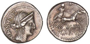 Crepusia - Denier (82 av. J.-C.)