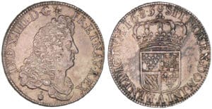 Louis XIV - Demi-écu de Flandre dit "Carambole" - 1685 A (Paris)